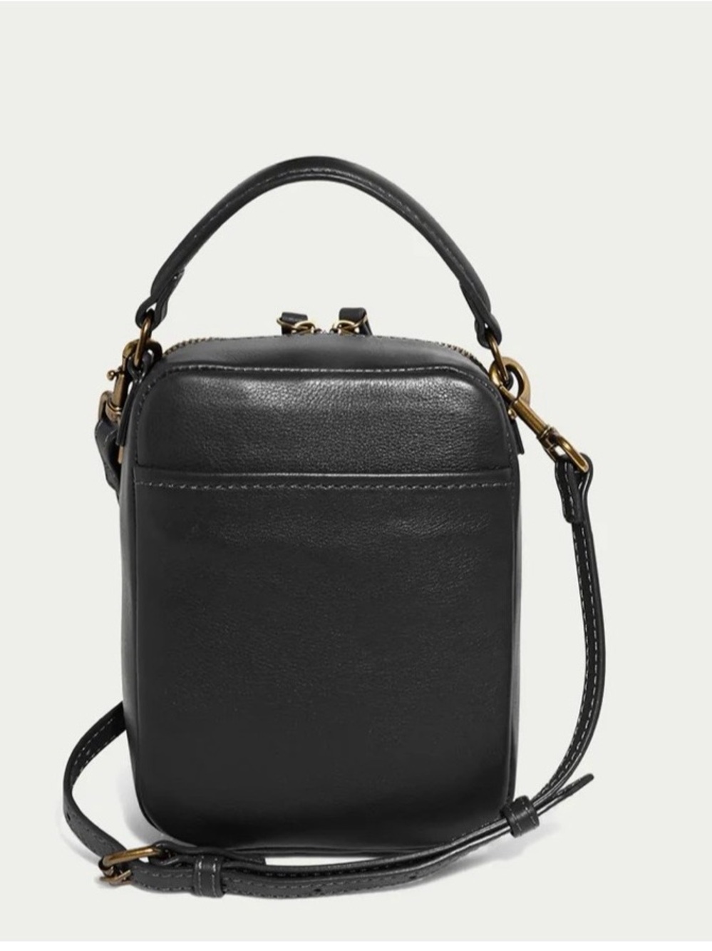 American Leather Co. Tribeca Crossbody Black - Picture 6 of 14
